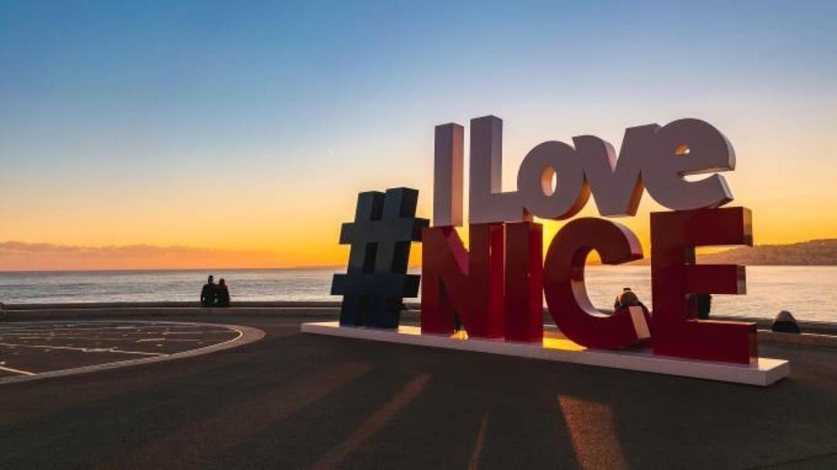 I Love Nice - Face Mer, Design, Terrasse, Asc, Wifi, Clim Ngoại thất bức ảnh